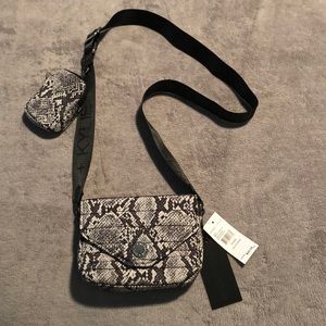 Kendall & Kylie Snake Print Crossbody Bag